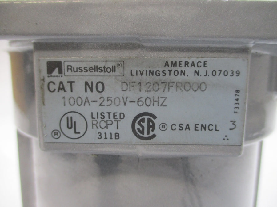 RUSSELLSTOLL DF1207FR000 250V 100A NSNP