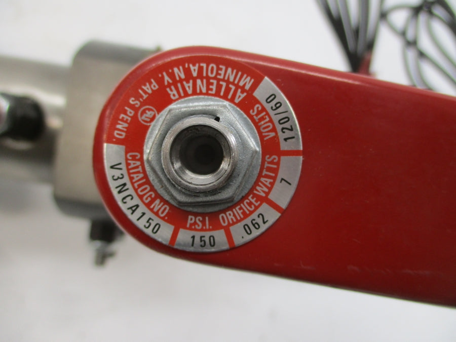ALLENAIR EV1-1/2X6 BCORSDS V3NCA150 120V 150PSI .062" NSNP