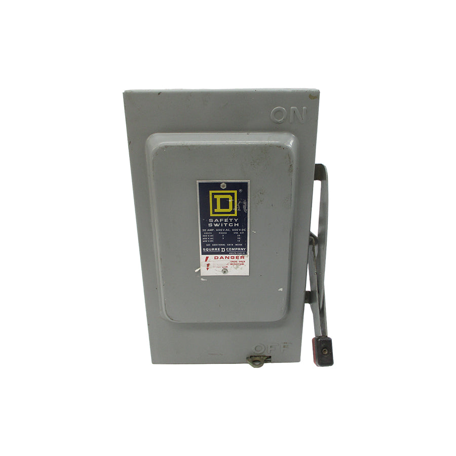 SQUARE D HU-361 SER. E1 600VAC 30A UNMP
