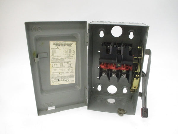 SQUARE D HU-361 SER. E1 600VAC 30A UNMP