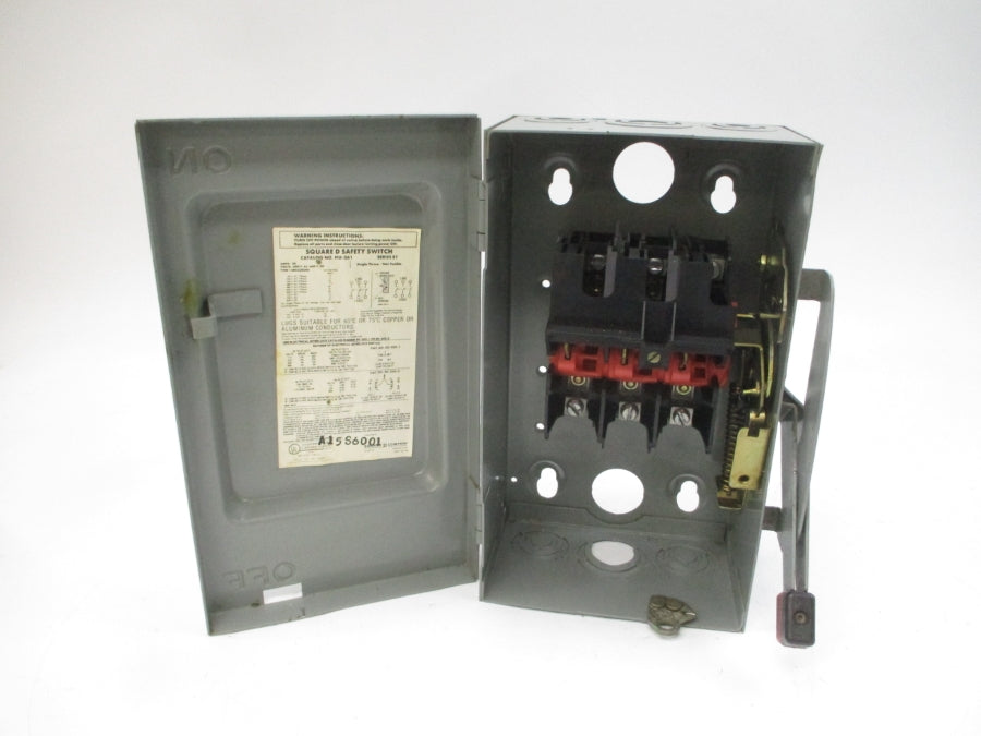 SQUARE D HU-361 SER. E1 600VAC 30A UNMP