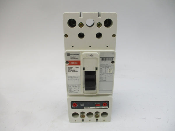 CUTLER HAMMER JDB2200 1481D87G38 SER. C 600VAC 200A NSMP