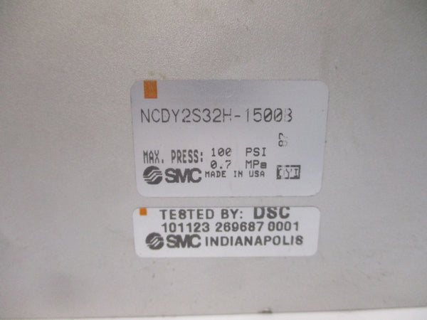SMC NCDY2S32H-1500B 100PSI NSNP
