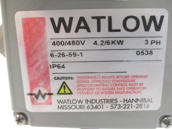 WATLOW 6-26-59-1 400/480V NSNP