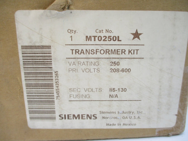 SIEMENS MT0250L SER. B 208-600V NSMP