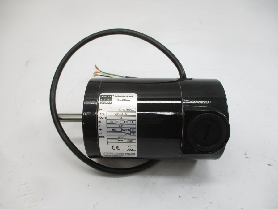BODINE ELECTRIC 33A3BEPM 6016UA 130VDC 0.71A NSMP