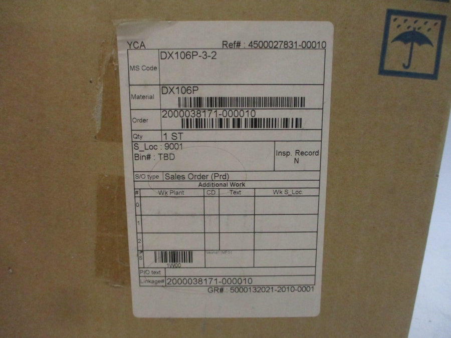 YOKOGAWA DX100P DX106P-3-2 100-240VAC NSMP