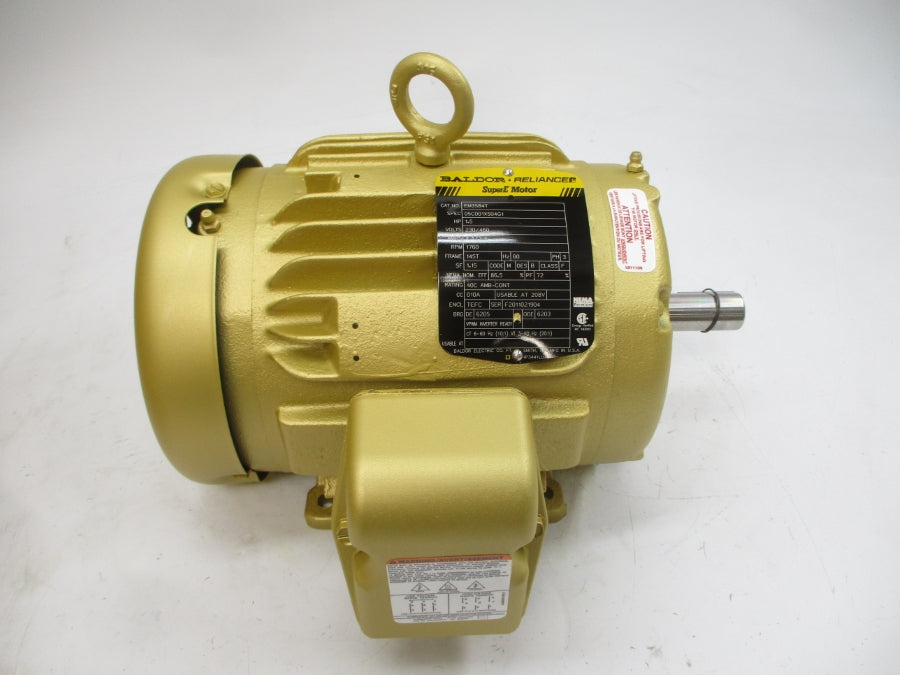 BALDOR EM3584T 05C001X504G1 230/460V 4.4/2.2A NSMP