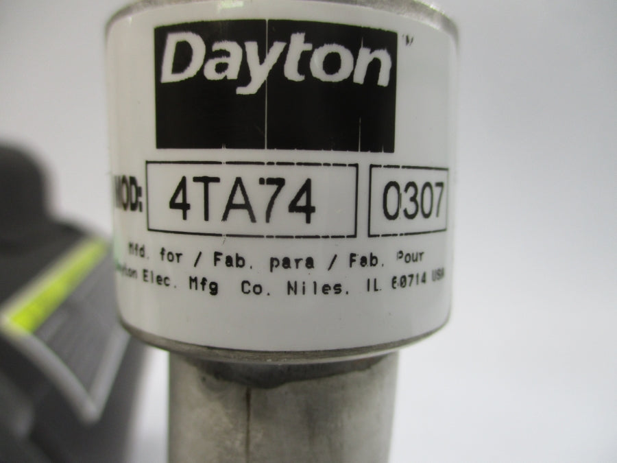 DAYTON 4TA74 115/208-230V 7.20/3.40-3.60A NSNP