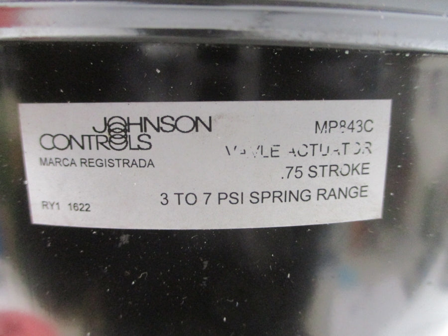 JOHNSON CONTROLS MP843C VG7243RM+843C01 3-7PSI 1-1/2" NSNP