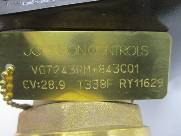JOHNSON CONTROLS MP843C VG7243RM+843C01 3-7PSI 1-1/2" NSNP