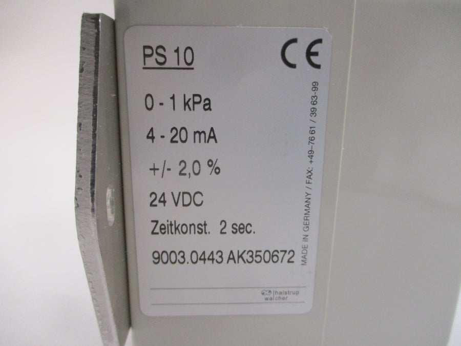 HALSTRUP WALCHER PS10 24VDC NSMP