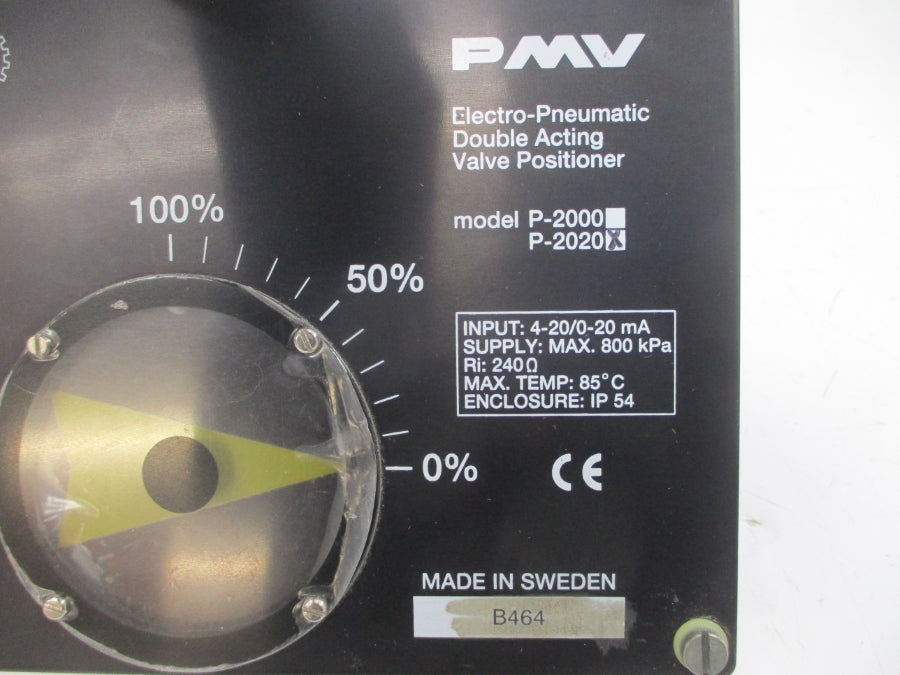 PMV P-2020 0-160PSI UNMP