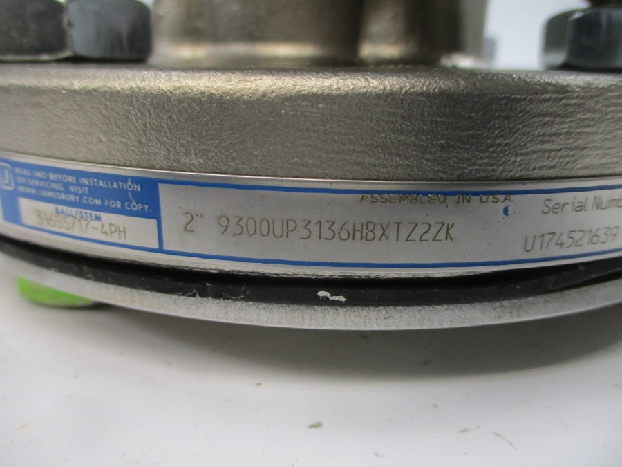 JAMESBURY 9300UP3136HBXTZ2ZK 720PSI 2" NSNP