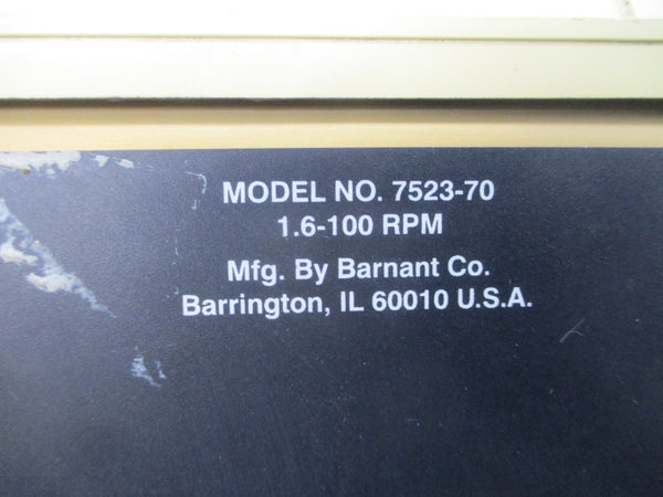 COLE-PARMER 7523-70 115/230VAC 2.2/1.1A UNMP