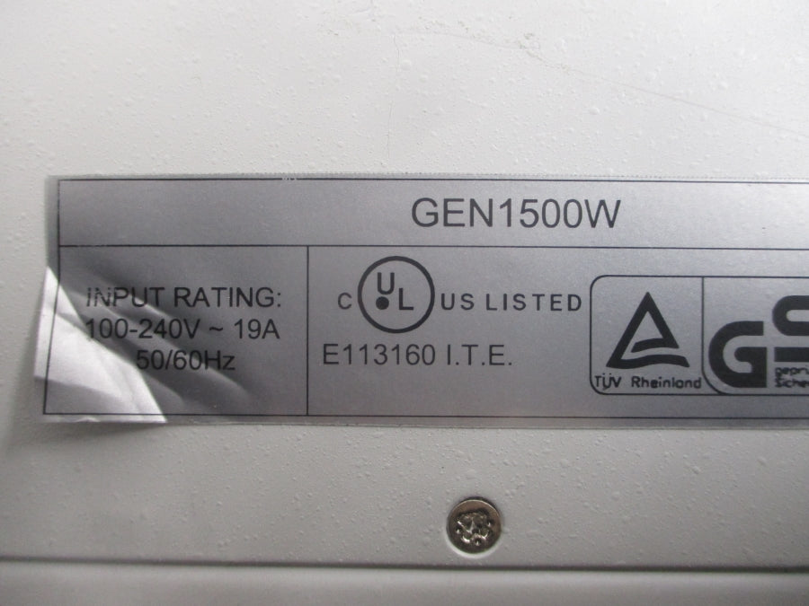 TDK-LAMBDA GEN1500W 00507261 100-240V 19A REV. Z (AS PICTURED) UNMP