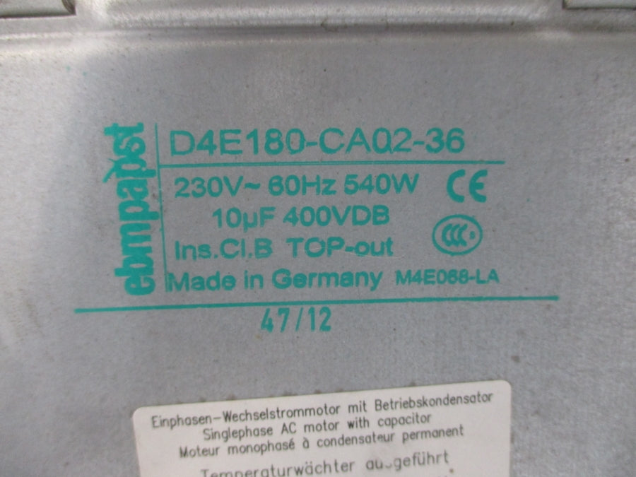 EBM D4E180-CA02-36 230V NSNP