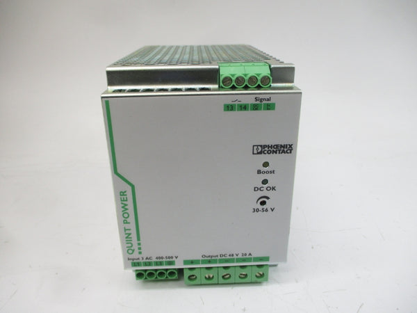 PHOENIX CONTACT QUINT-PS/3AC/48DC/20 2320827 400-500V 2.1-1.7A REV. 04 NSMP