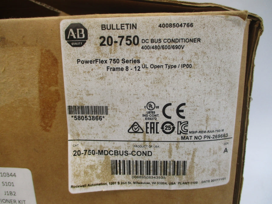 ALLEN BRADLEY 20-750-MDCBUS-COND SER. A 870/1000VDC NSMP