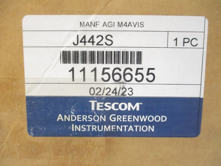 ANDERSON GREENWOOD M4AVIS 11156655 4000/6000PSI NSMP