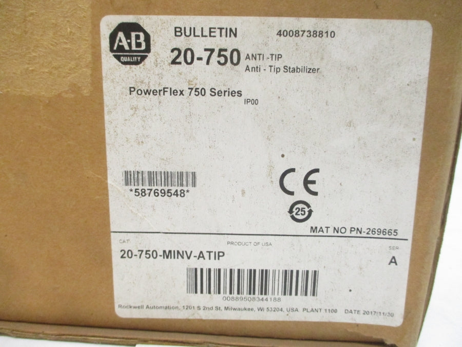 ALLEN BRADLEY 20-750-MINV-ATIP SER. A NSMP