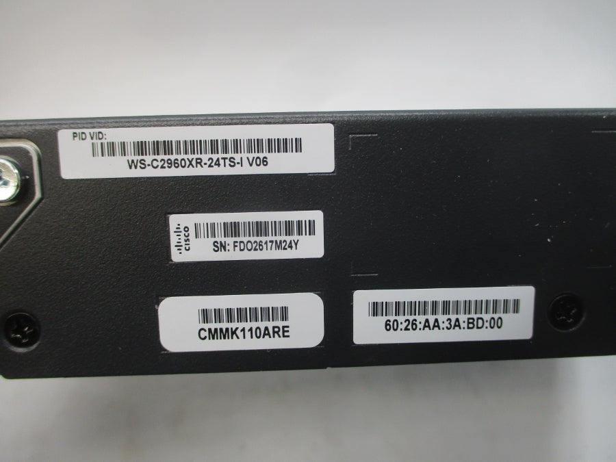 CISCO SYSTEMS WS-C2960XR-24TS-I 100-240V 4-2A NSMP