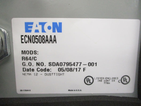 EATON ECN0508AAA 600VAC 18A NSNP