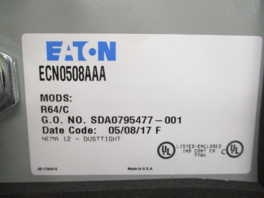 EATON ECN0508AAA 600VAC 18A NSNP