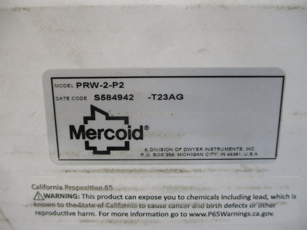 MERCOID PRW-2-P2 440VAC 6A 10/15PSI NSMP
