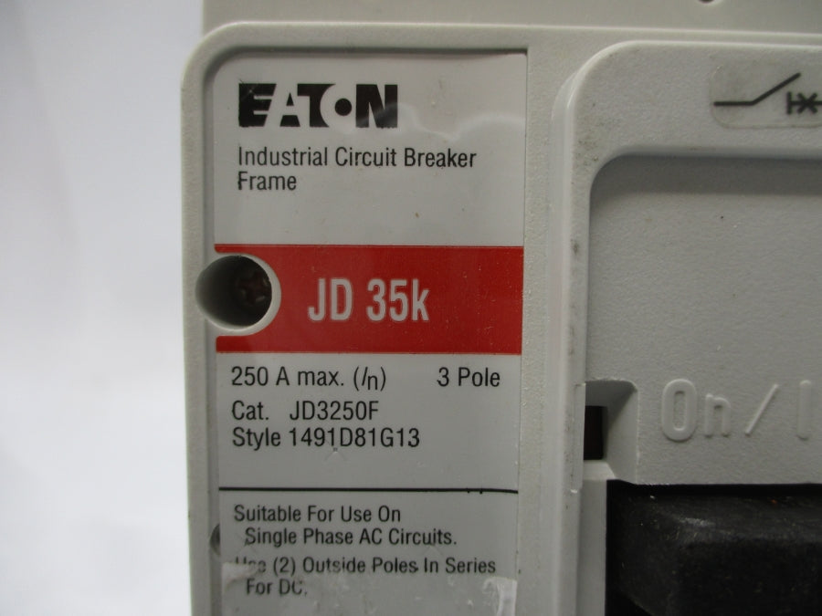 EATON JD3200 1491D81G13 600V 250A NSNP