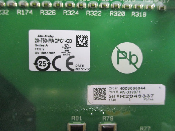 INDUSTRIAL SPARE PART 20-750-MACPC1-CD SER. A F/W V 400/480V NSMP