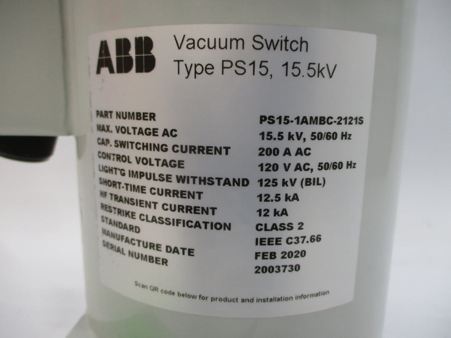 ABB PS15-1AMBC-2121S 120VAC 200A NSMP