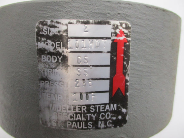 MUELLER STEAM 101MDT 285PSI 2" NSNP