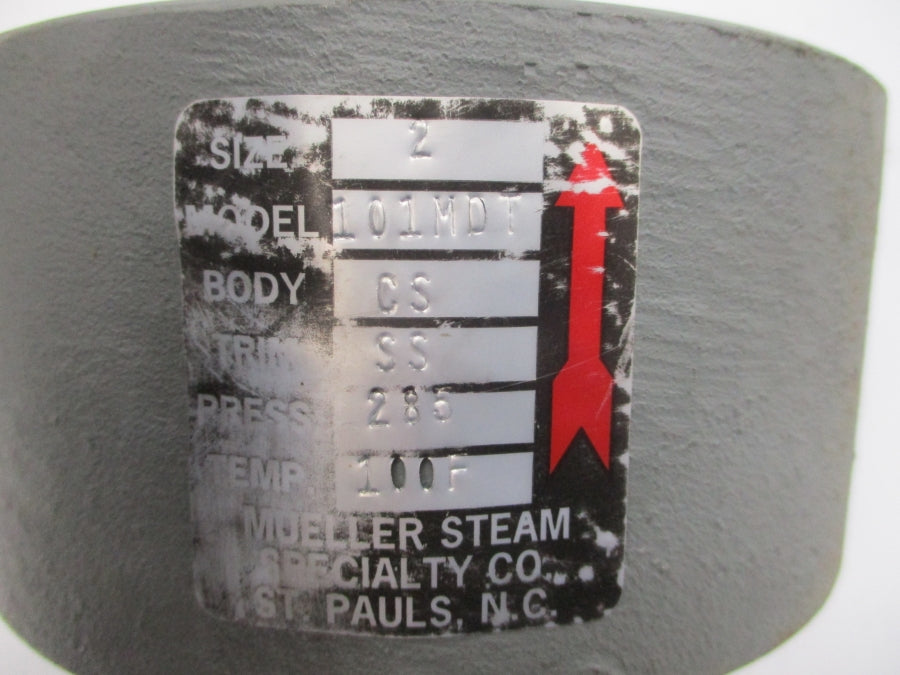 MUELLER STEAM 101MDT 285PSI 2" NSNP