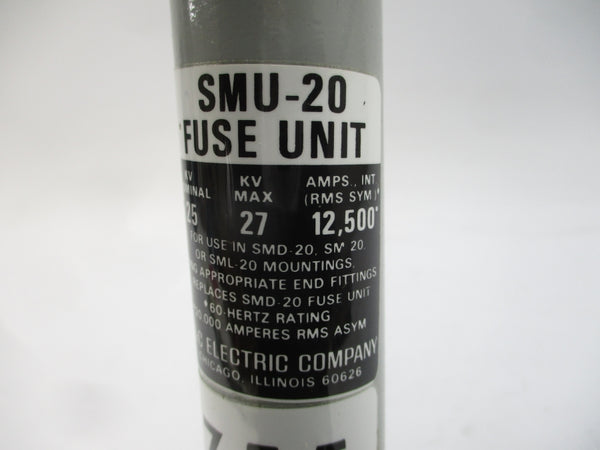 S&C ELECTRIC SMU-20 713175 175EA NSNP
