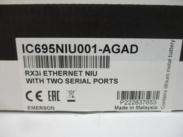 EMERSON IC695NIU001-AGAD NSMP