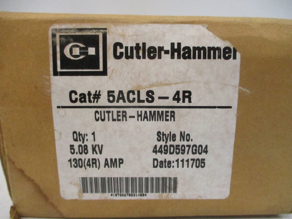 CUTLER HAMMER 5ACLS-4R 449D597G04 130(4R)A NSFS