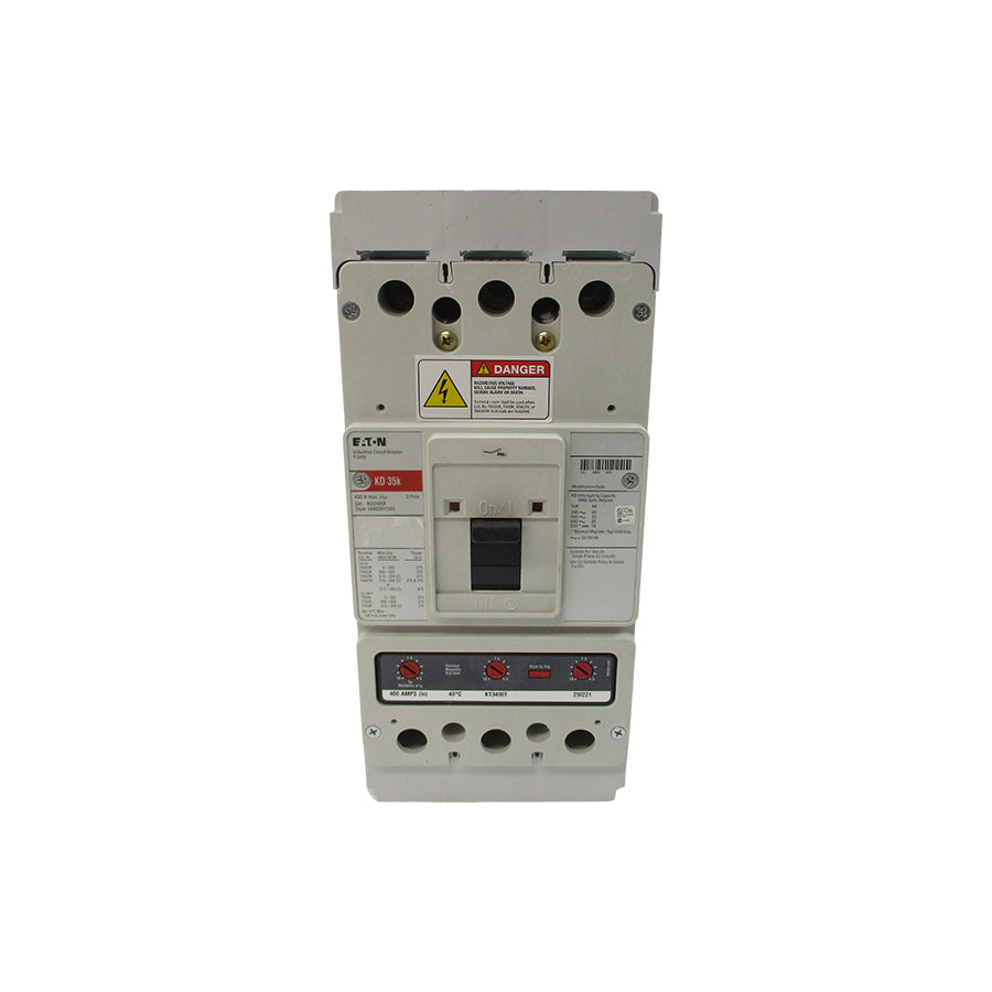 EATON KD3400F 1492D81G03 600V 400A (WH) NSNP