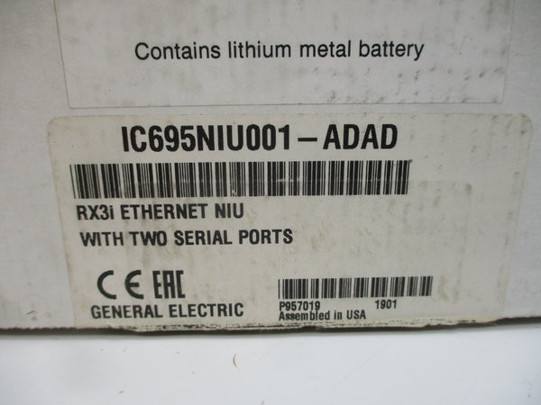 GENERAL ELECTRIC IC695NIU001-ADAD NSMP