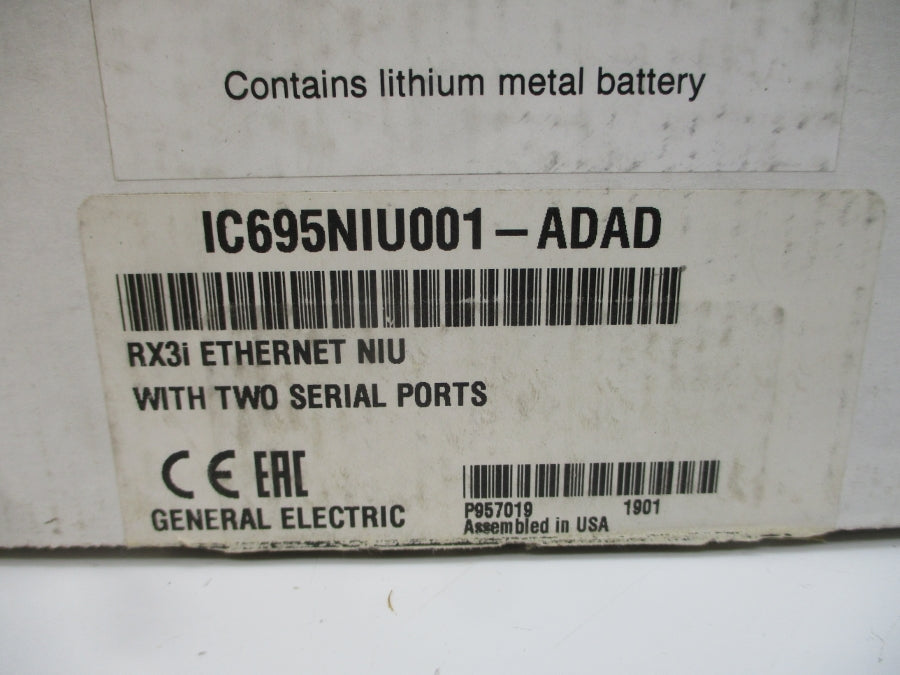 GENERAL ELECTRIC IC695NIU001-ADAD NSMP