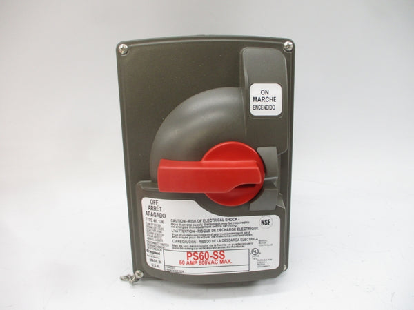PASS & SEYMOUR PS60-SS 600VAC 60A NSMP