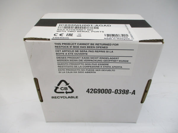 EMERSON IC695NIU001-AGAD NSFS