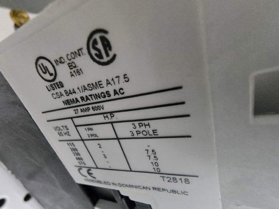 EATON ECN0518AAA 600VAC 27A NSNP