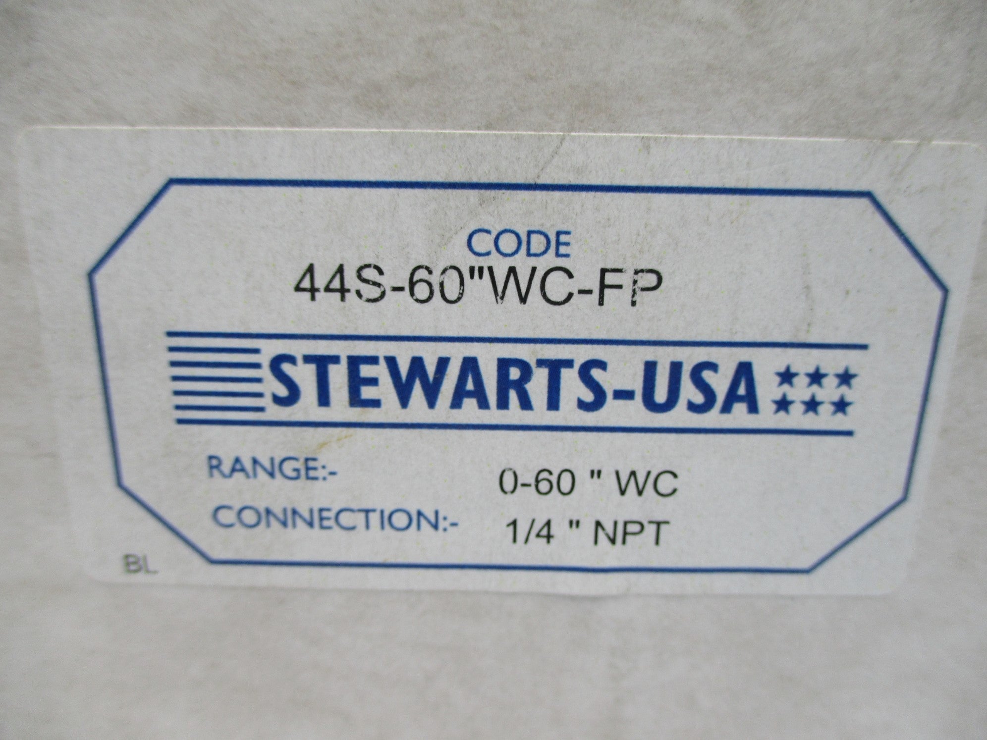 STEWARTS-USA 44S-60"WC-FP 0-60"WC NSMP