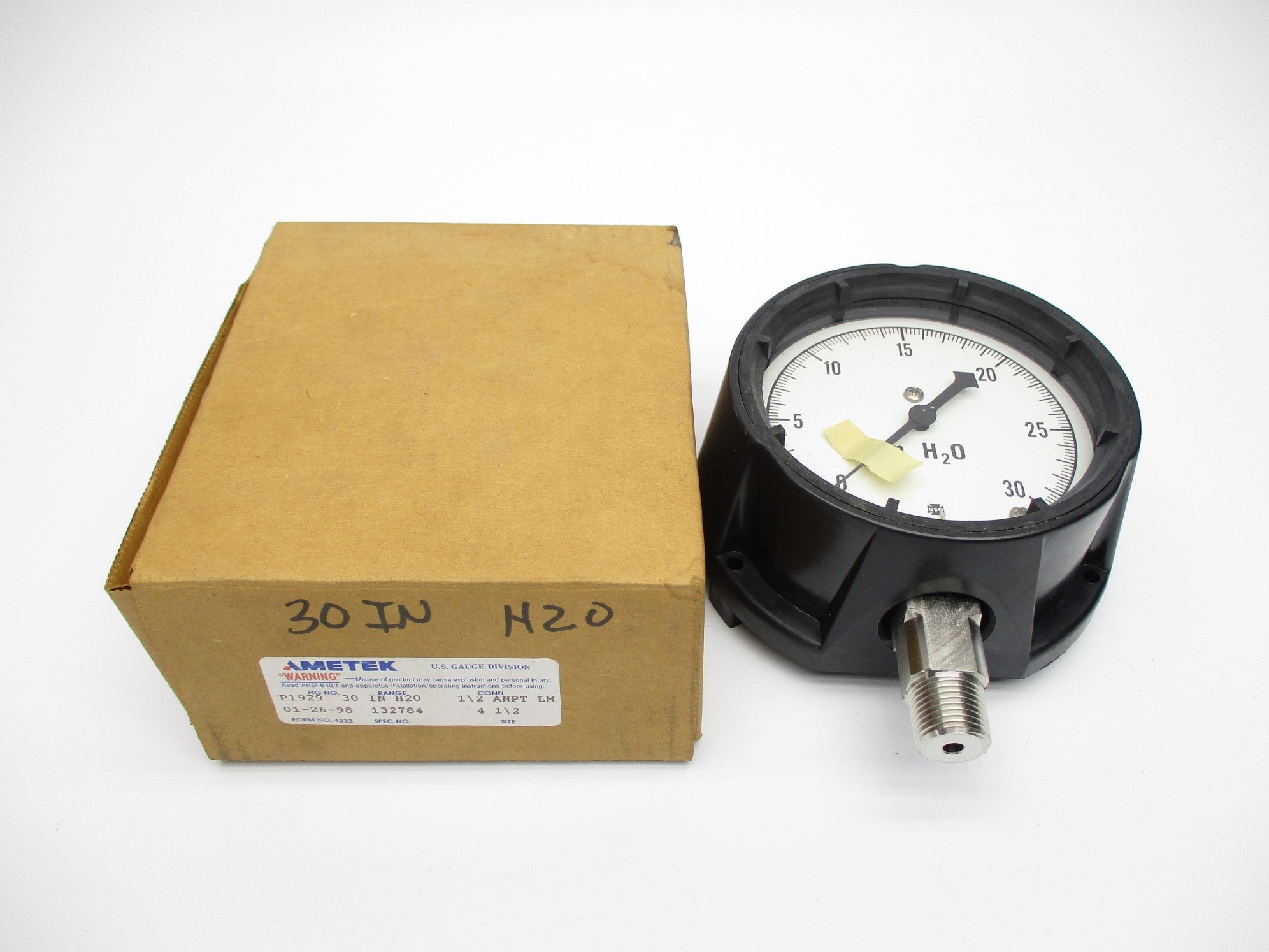 AMETEK 132784 30"H20 NSMP