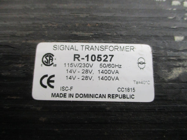SIGNAL TRANSFORMER R-10527 115/230V NSNP