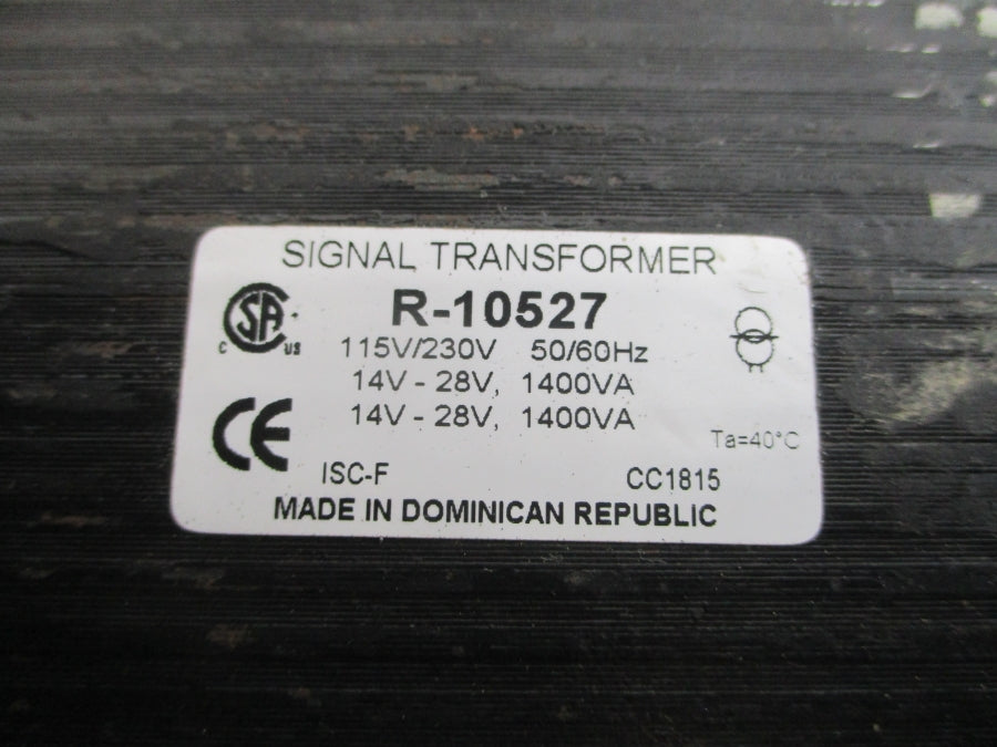 SIGNAL TRANSFORMER R-10527 115/230V NSNP