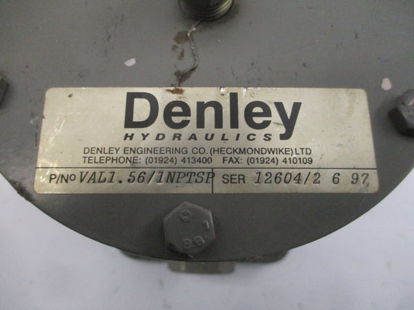 DENLEY HYDRAULICS VAL1.56/1NPTSP NSNP
