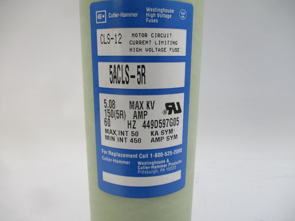 CUTLER HAMMER 5ACLS-5R 449D597G05 150(5R)A NSNP
