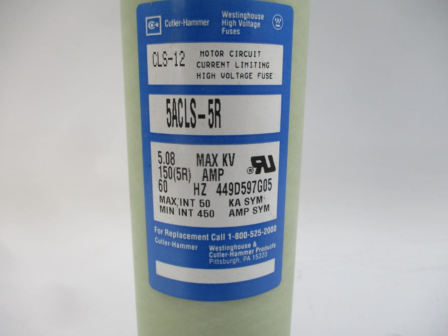 CUTLER HAMMER 5ACLS-5R 449D597G05 150(5R)A NSNP